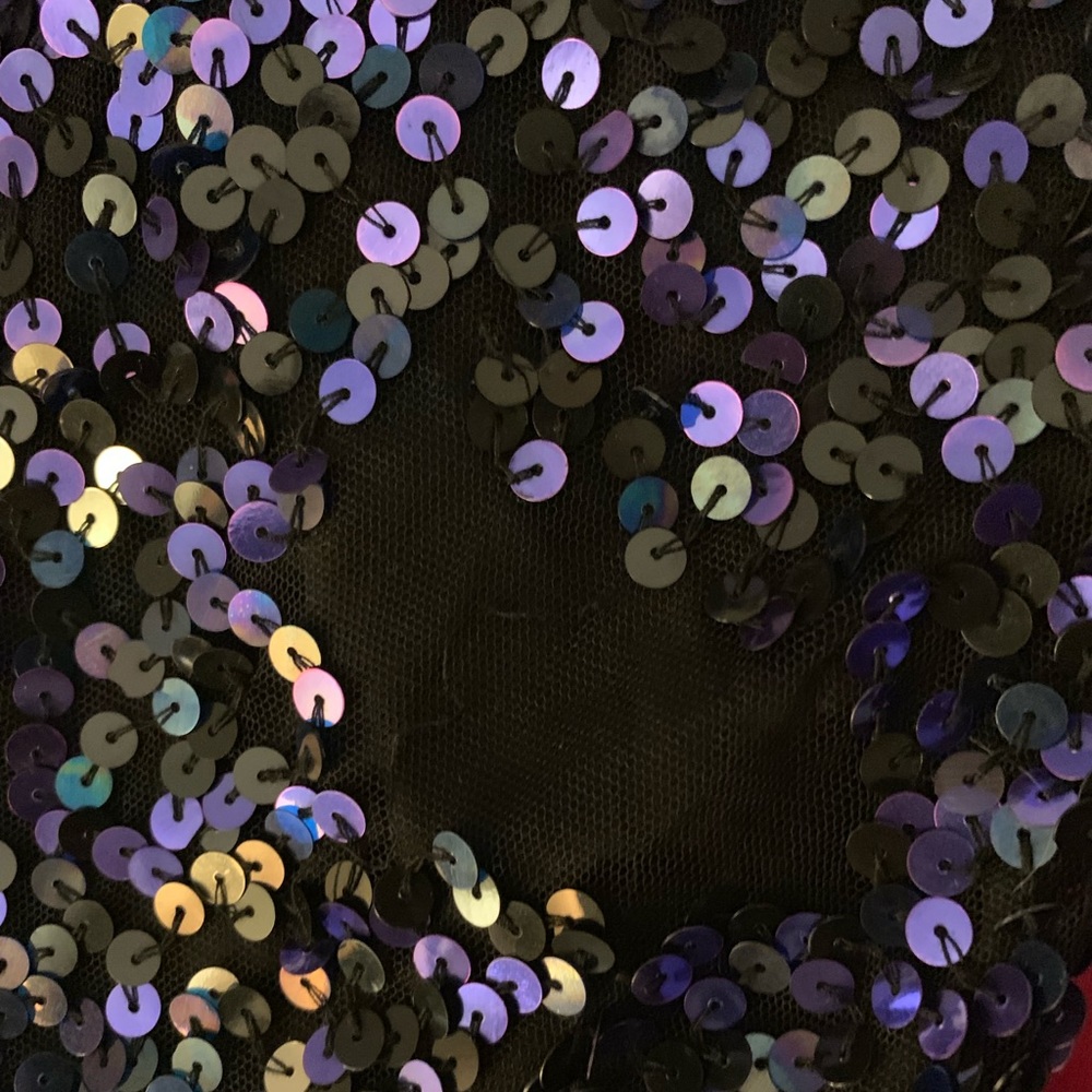 ArdenB navy & gold dress needs repaired at bottom - Picture 8 of 8